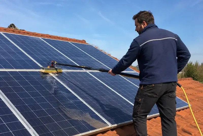 Nettoyage et entretien de panneaux solaires à Argentré-du-Plessis